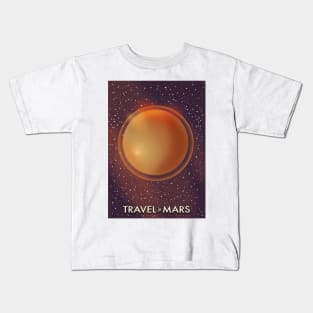 Travel to Mars Kids T-Shirt